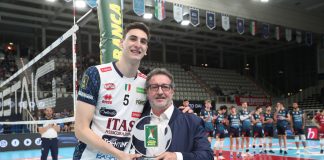 Michieletto premiato Credem Banca MVP delle Semifinali Play Off