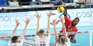 Play Off 5° Posto, la Lube batte Cisterna in tre set e torna in corsa