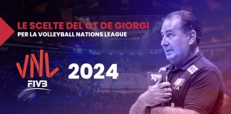 Italian national team first 30 players approaching VNL