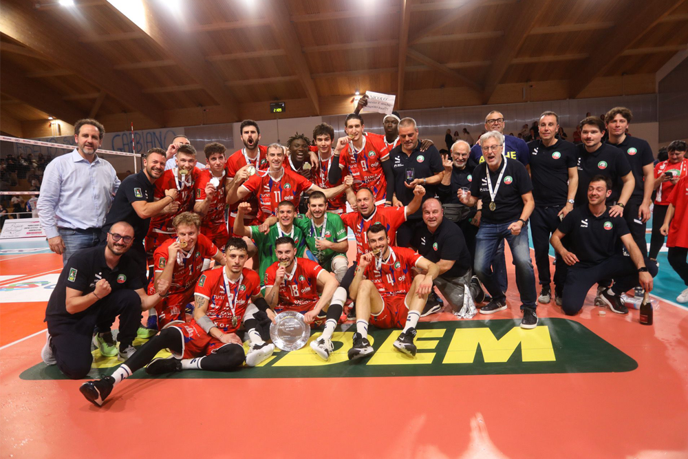 pallavolo-macerata-Macerata domina a Mantova e conquista la Serie A2!