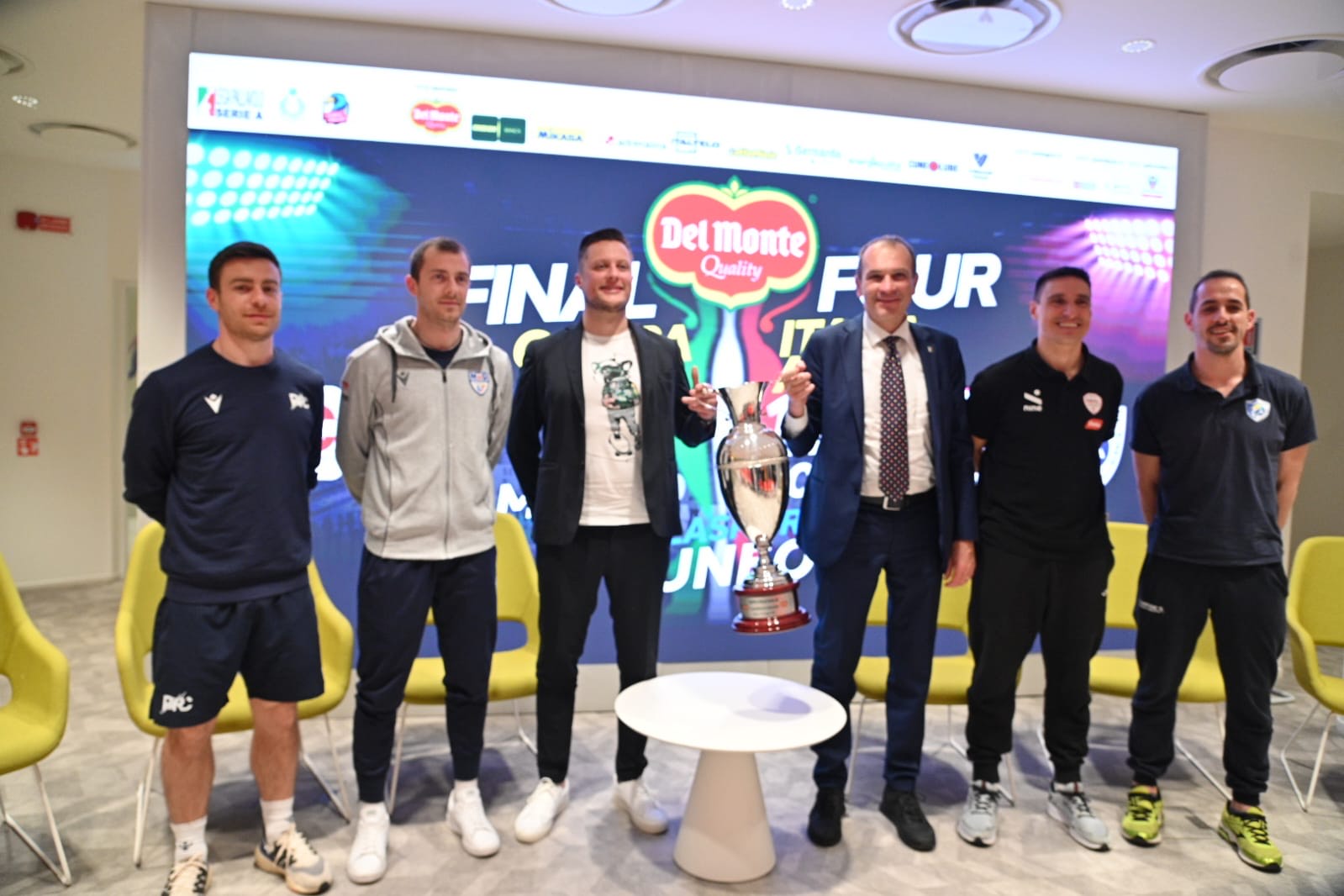 Del Monte® Coppa Italia A2 conferenza stampa FFA2 Cuneo