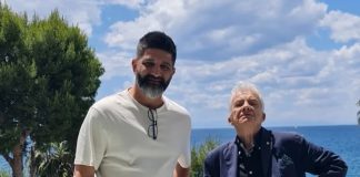 Dante Boninfante excited in Taranto
