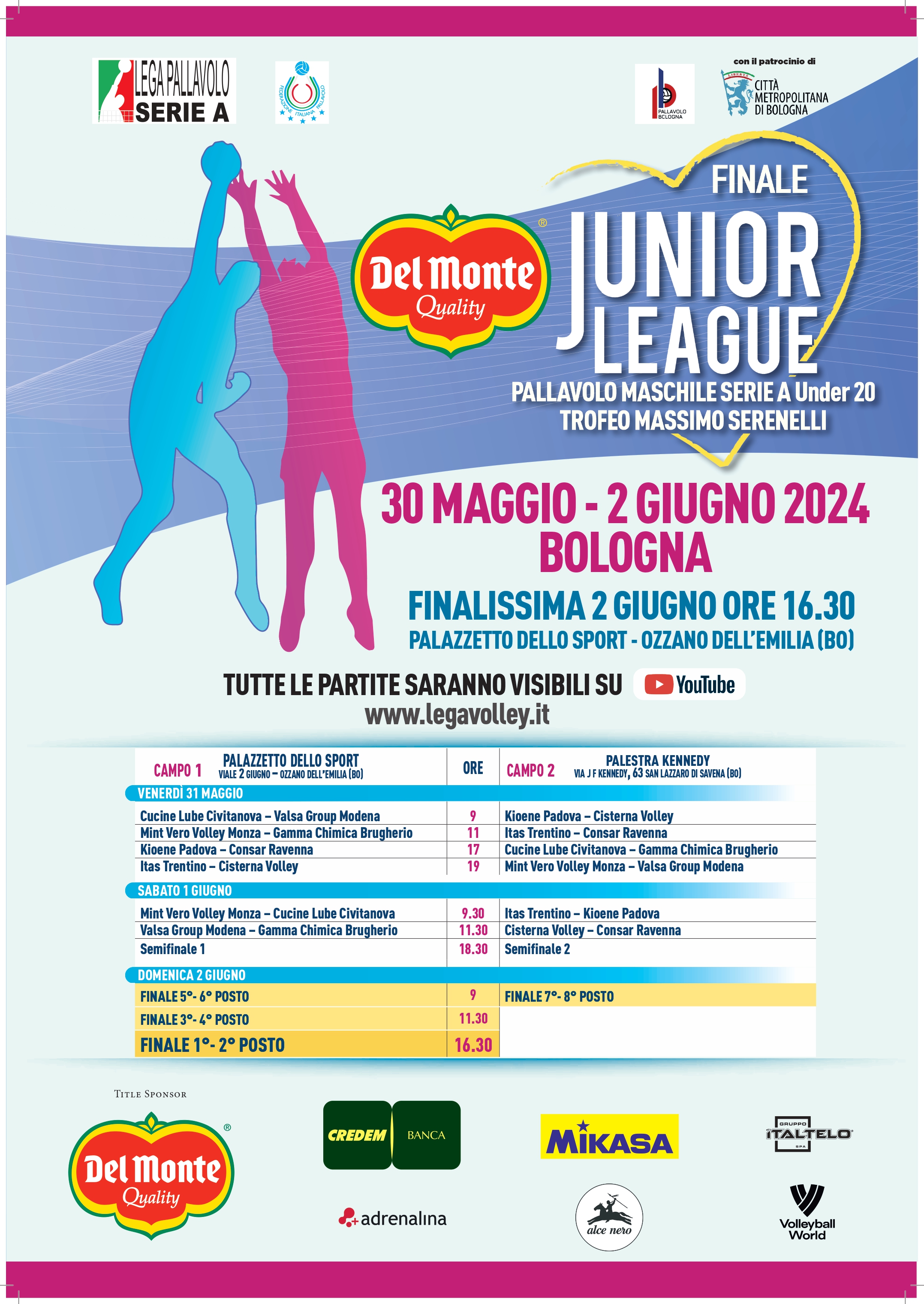 Locandina Junior League 2024