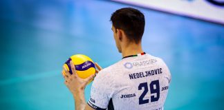 Il centrale serbo Aleksandar Nedeljkovic continua al Cisterna Volley