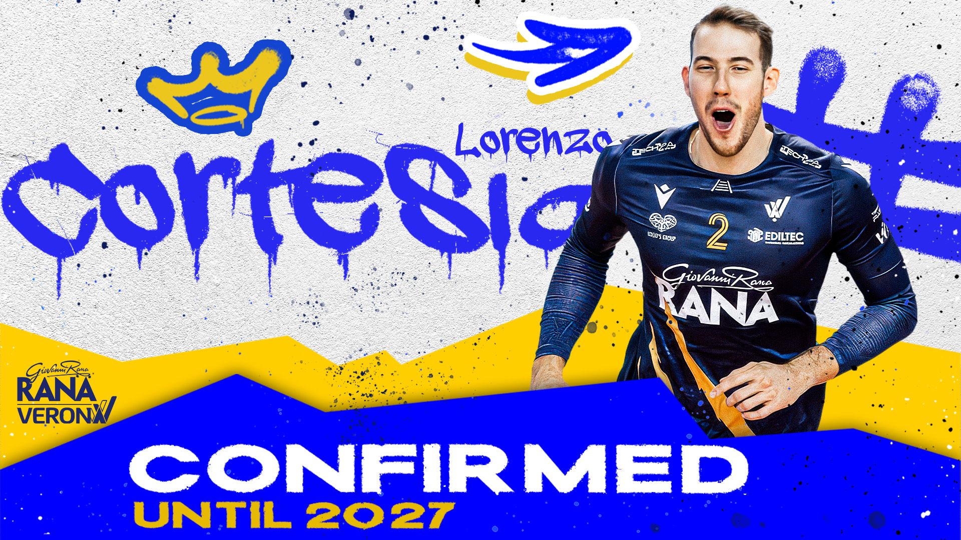 Cortesia rinnova fino al 2027 con Rana Verona