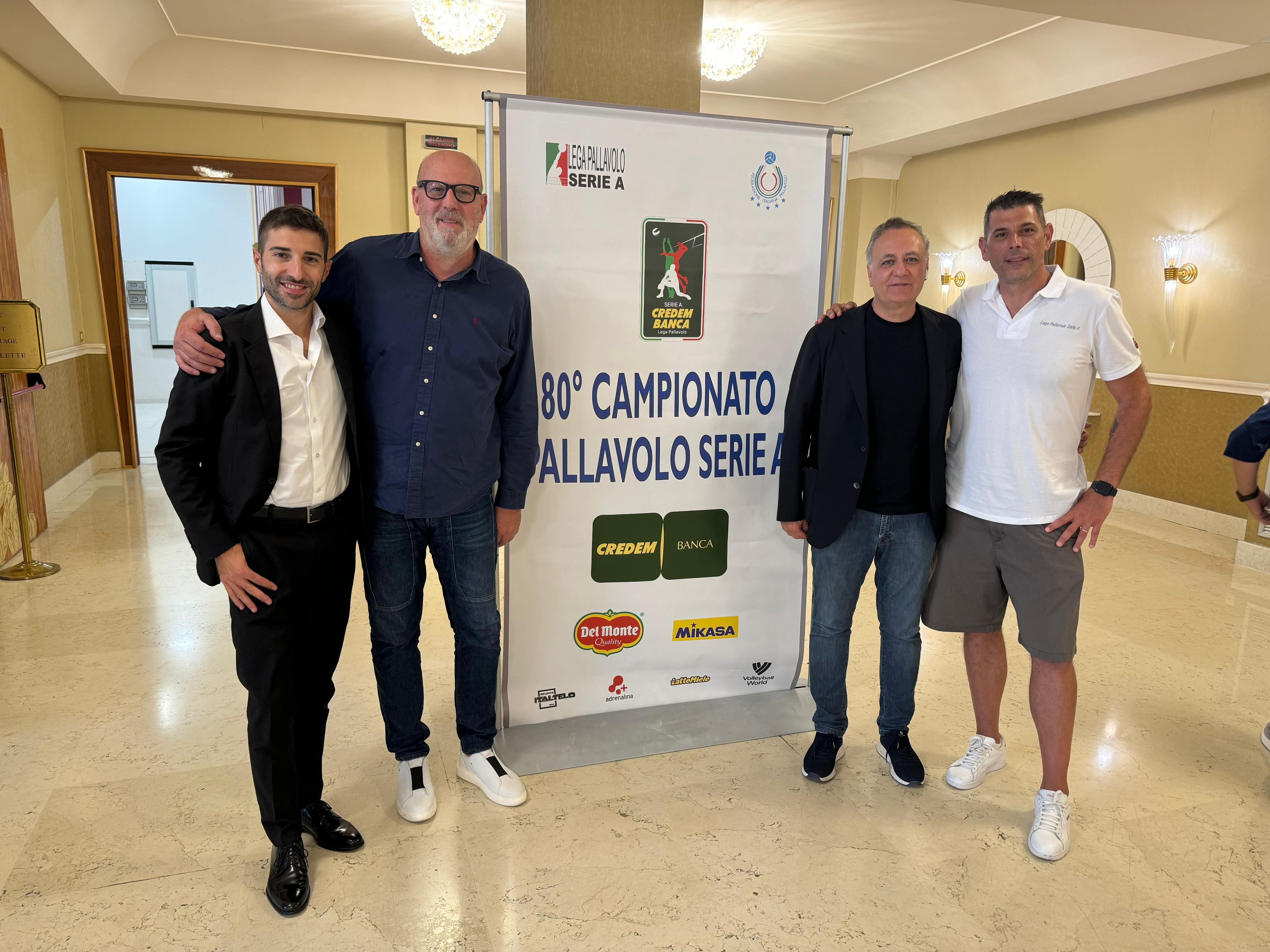 Attilio Mignone, Dario Da Roit, Sergio Di Meo e Giacomo Tomasello