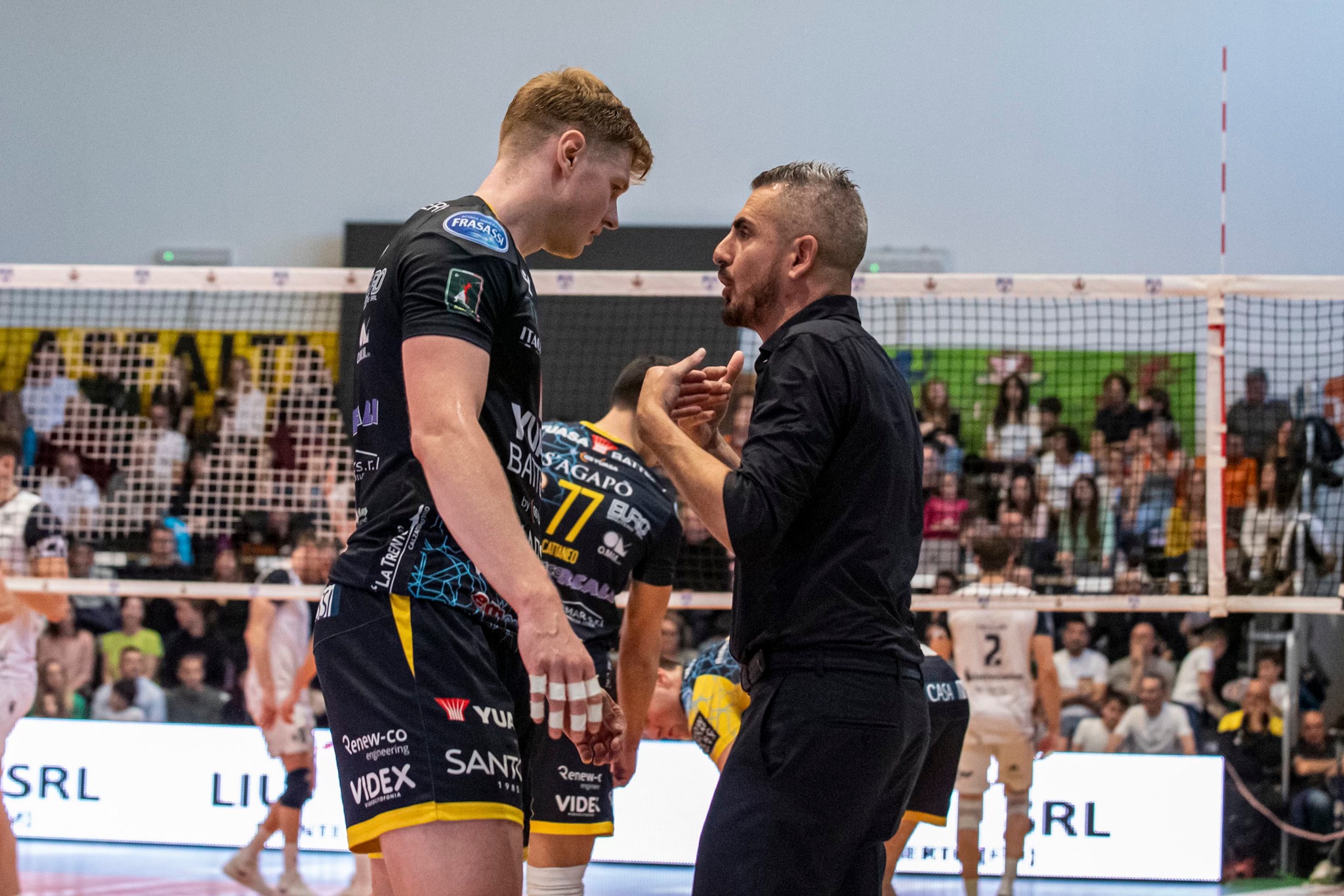Coach Ortenzi e Rasmus Breuning