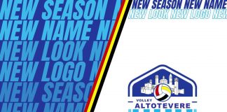 Ecco il logo del Volley Altotevere, espressione di una vallata