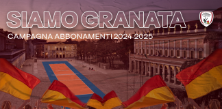 SIAMO GRANATA è la nuova campagna abbonamenti di Volley Tricolore