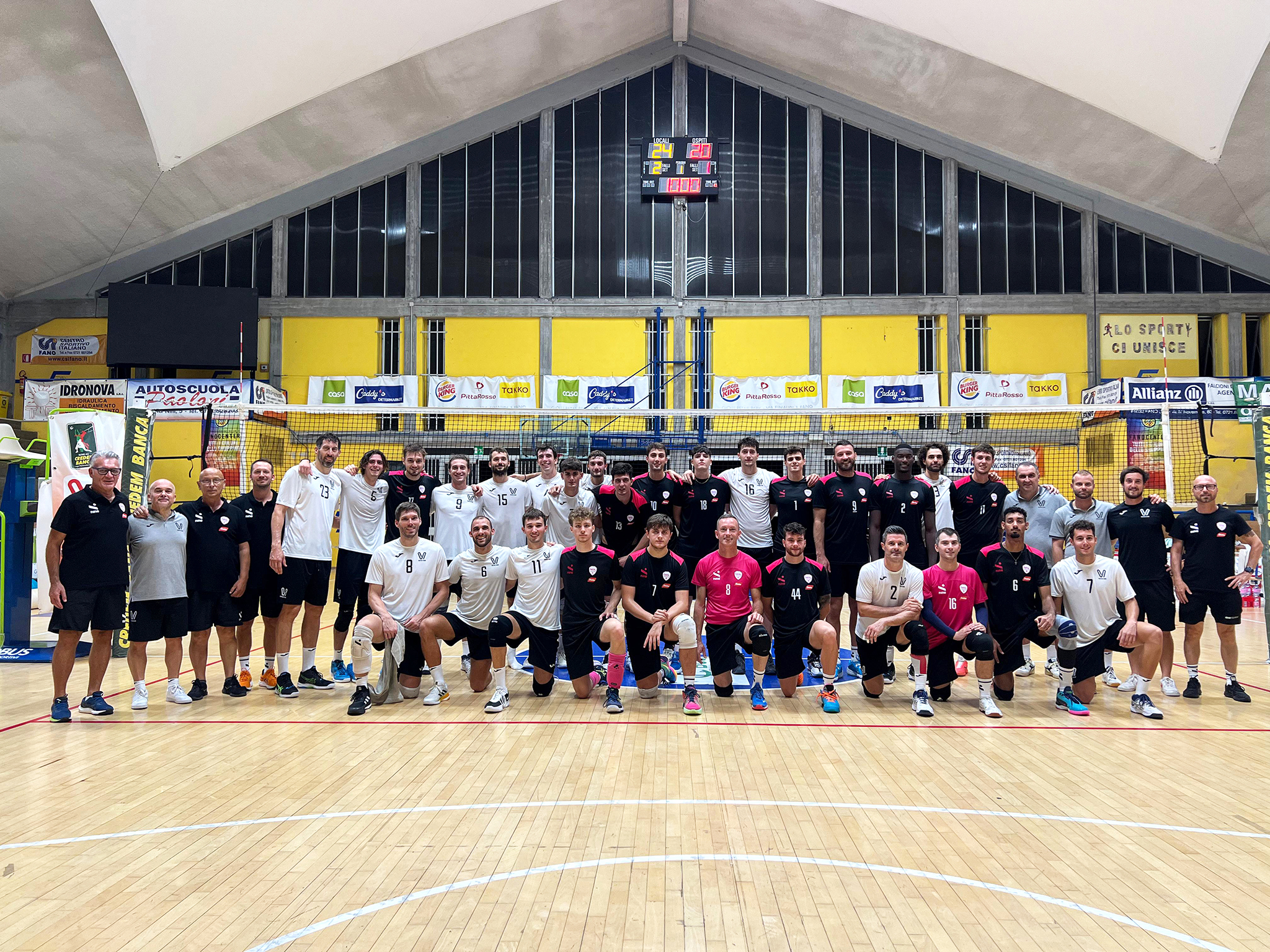 Preseason - Fano-Delta Group insieme a fine gara