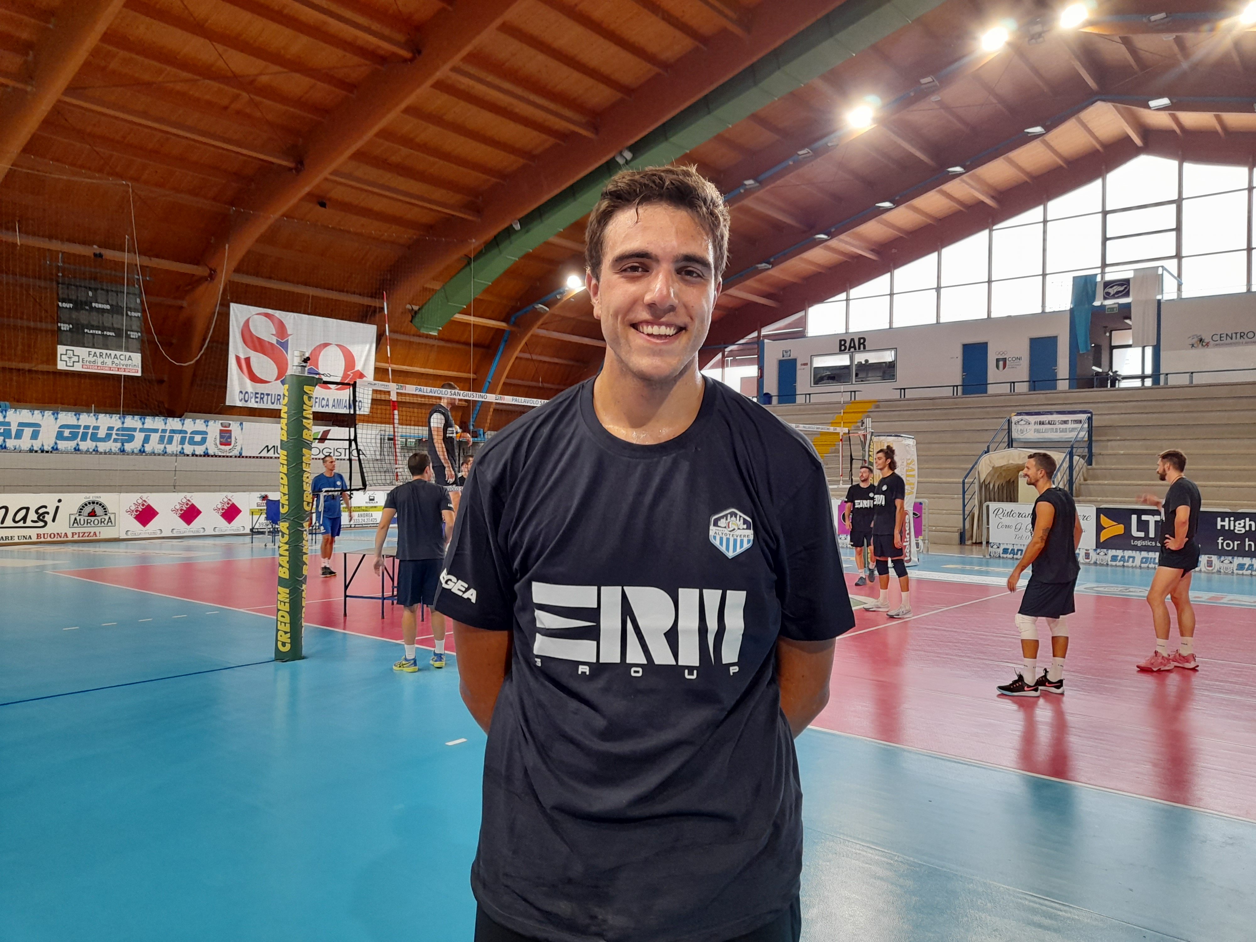 galiano con maglia ermgroup