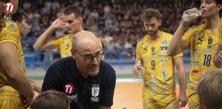 Tinet versus Reggio Emilia at PalaPrata