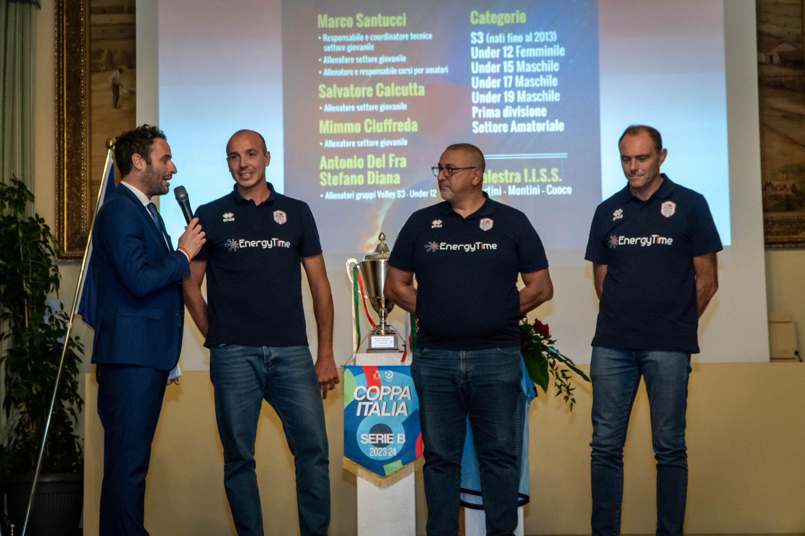 Il focus sul settore giovanile (foto Daniele De Santis)