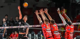 Big battle but a tiem break loss versus Perugia
