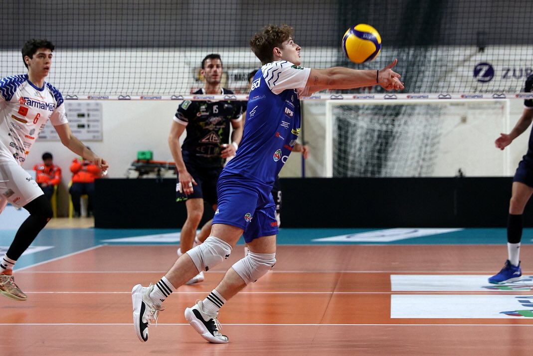 Il libero della Gabbiano Andrea Marini (ph: Gatto)