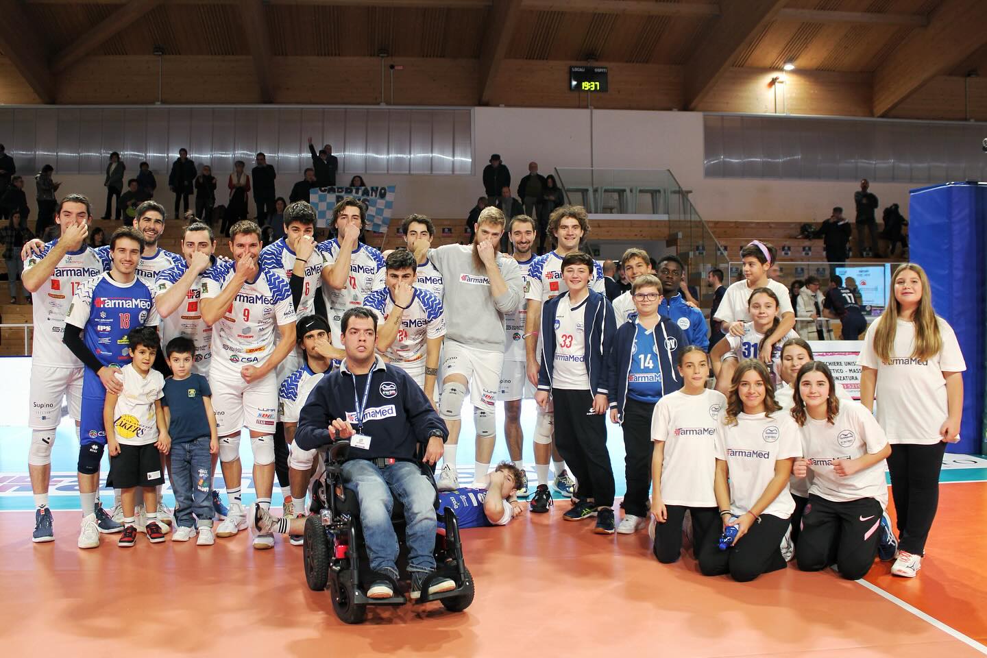 La Gabbiano in festa dopo il successo sul Cus Cagliari