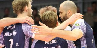 Allianz Milano si arrende in tre set a Piacenza