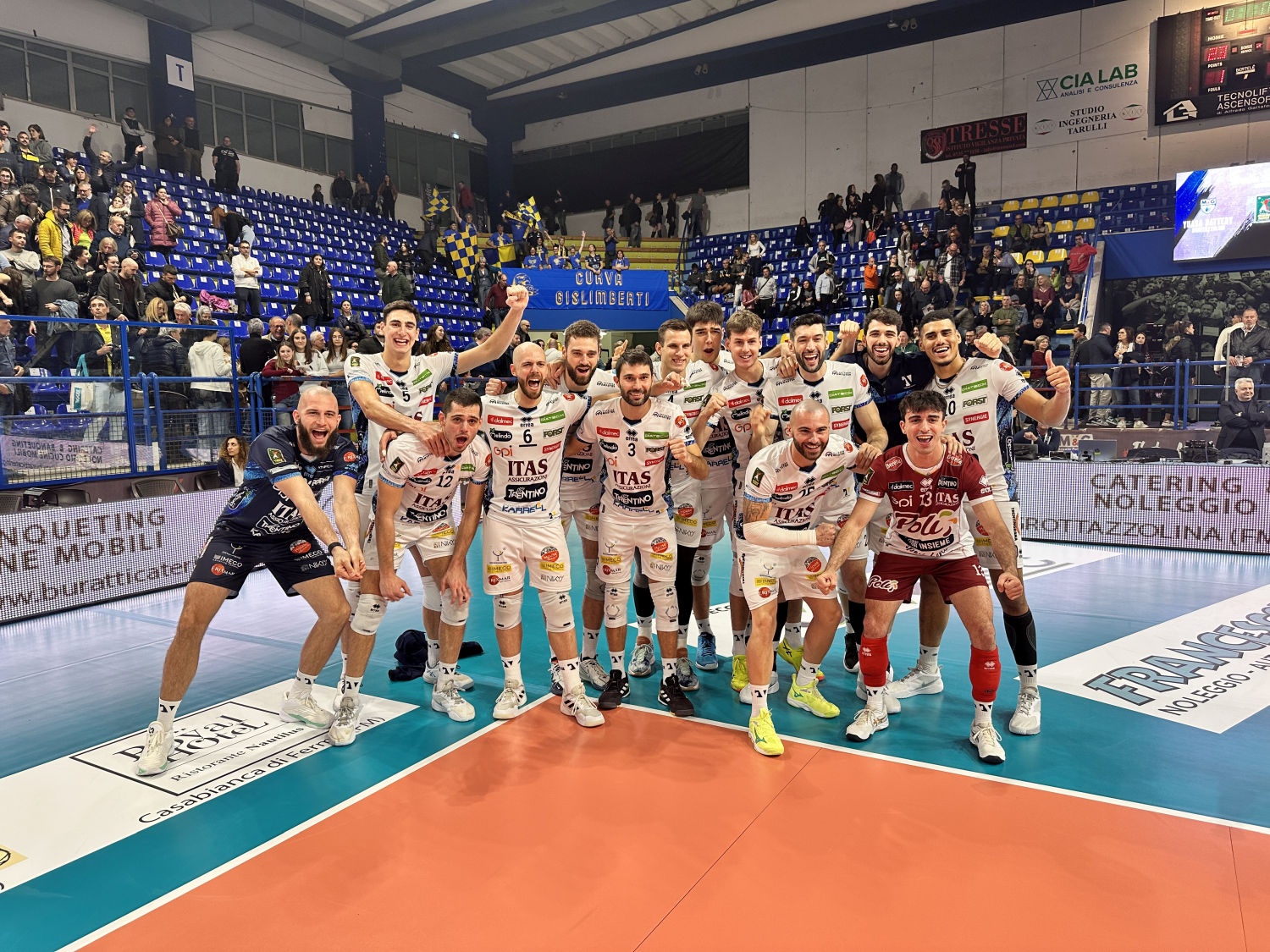 Esultanza post partita