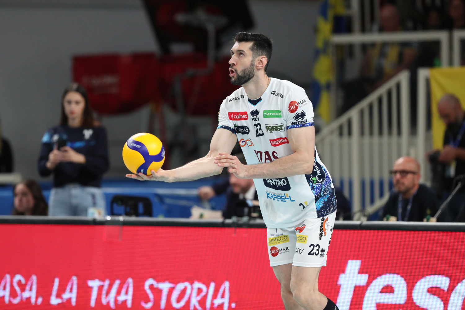 Il brasiliano Flavio Gualberto pronto per il servizio