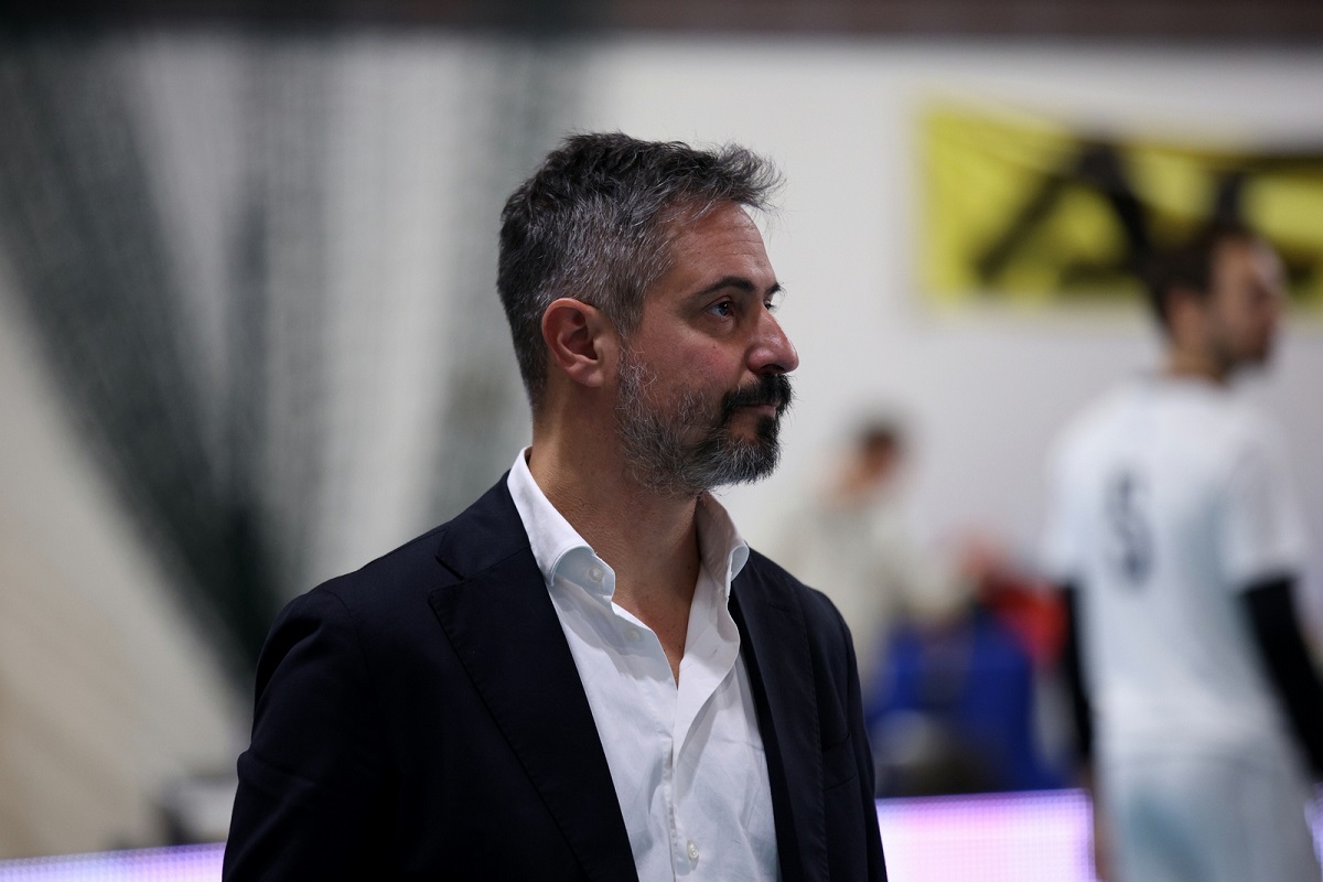Simone Serafini, tecnico della Gabbiano Farmamed Mantova