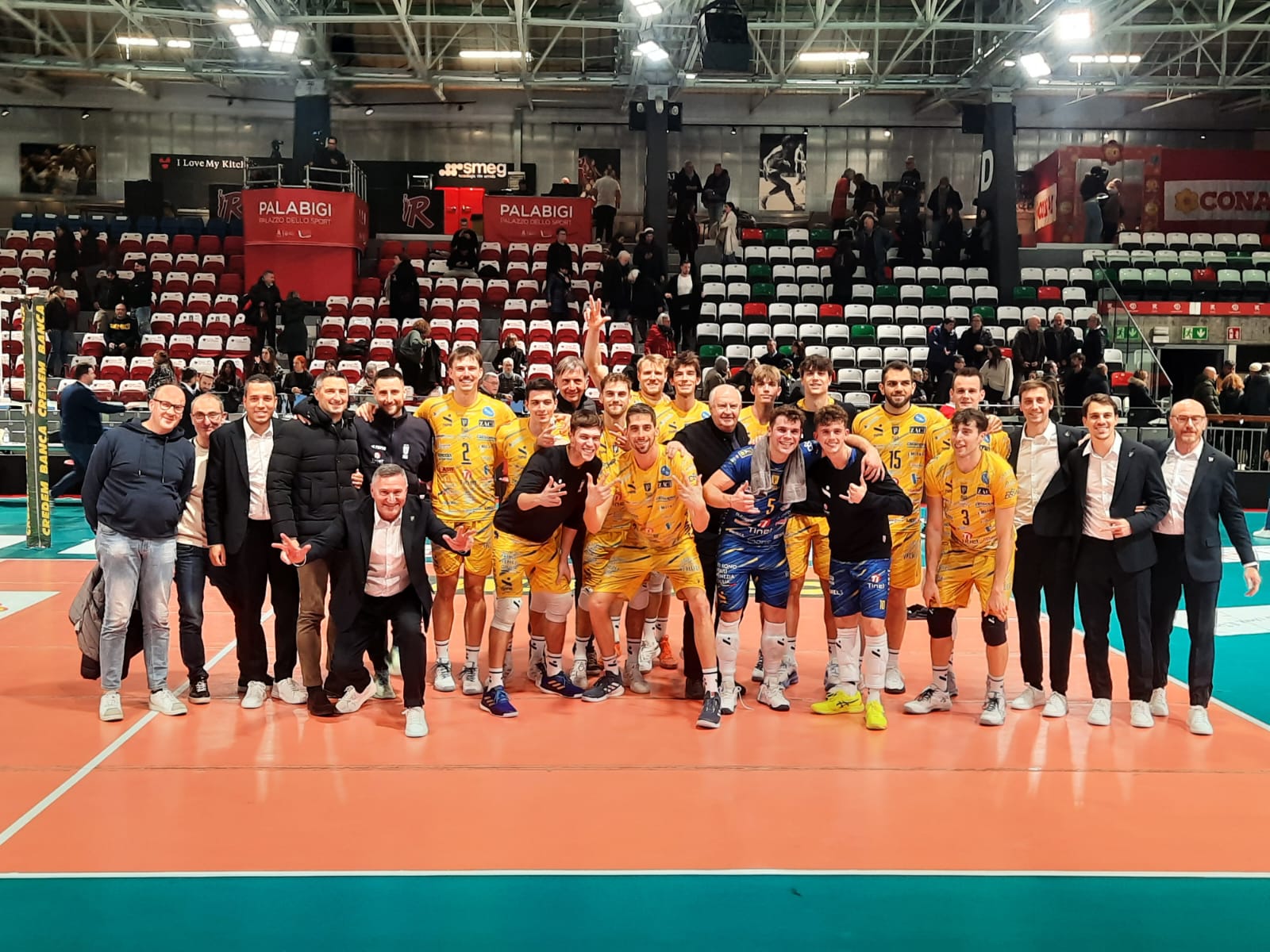 Vittoria contro Reggio ritorno
