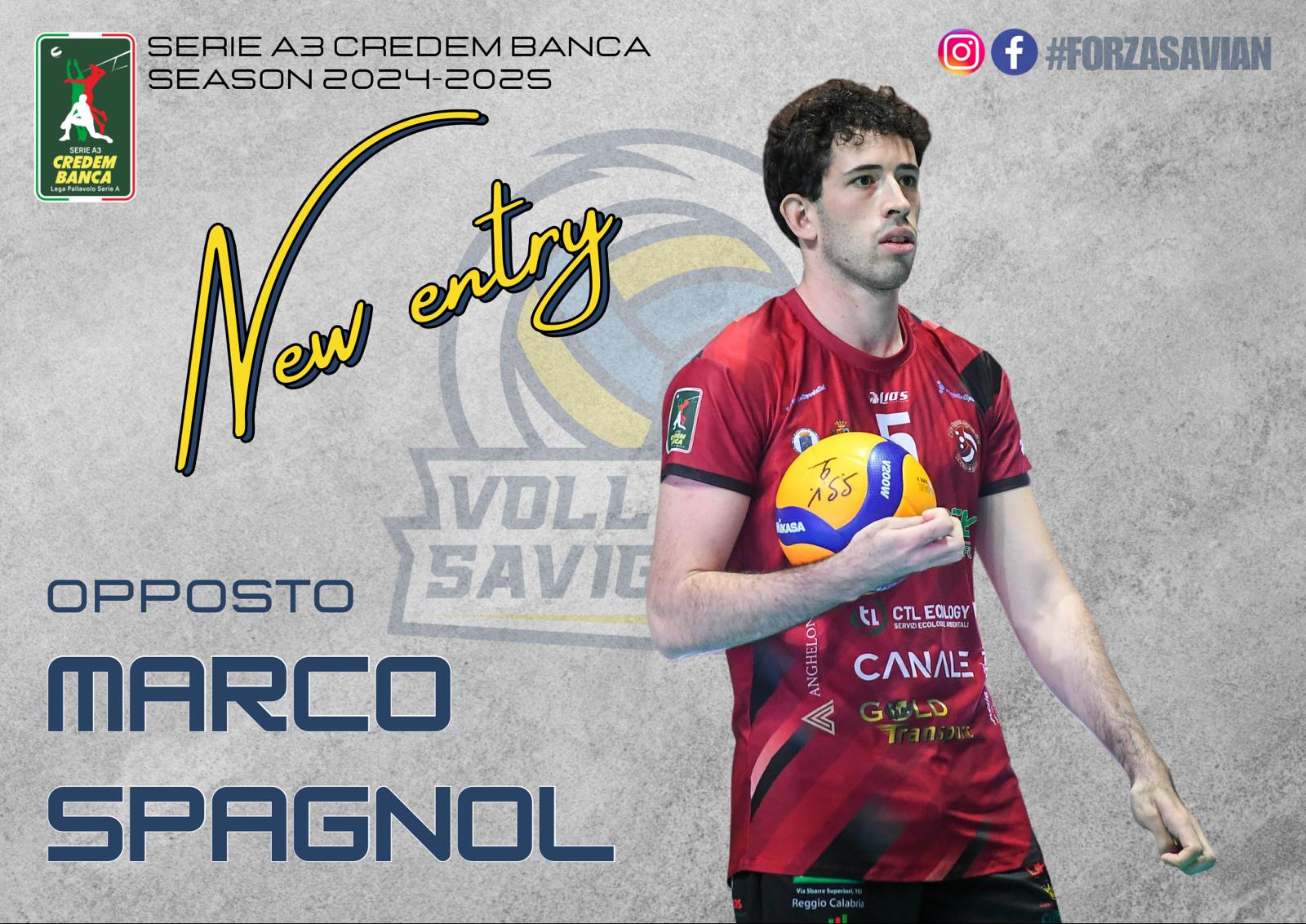 Volley Savigliano presentazione Spagnol