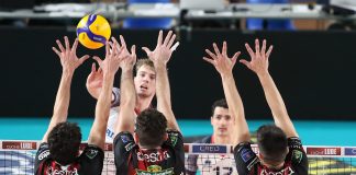 Allianz defeated by Lube at tie break
