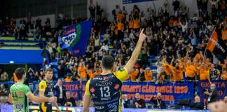 Yuasa Battery facing Milano’s Kaziyski
