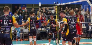 Yuasa Battery versus Taranto, delicate match