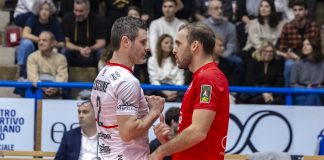 Tough game versus Reggio Emilia