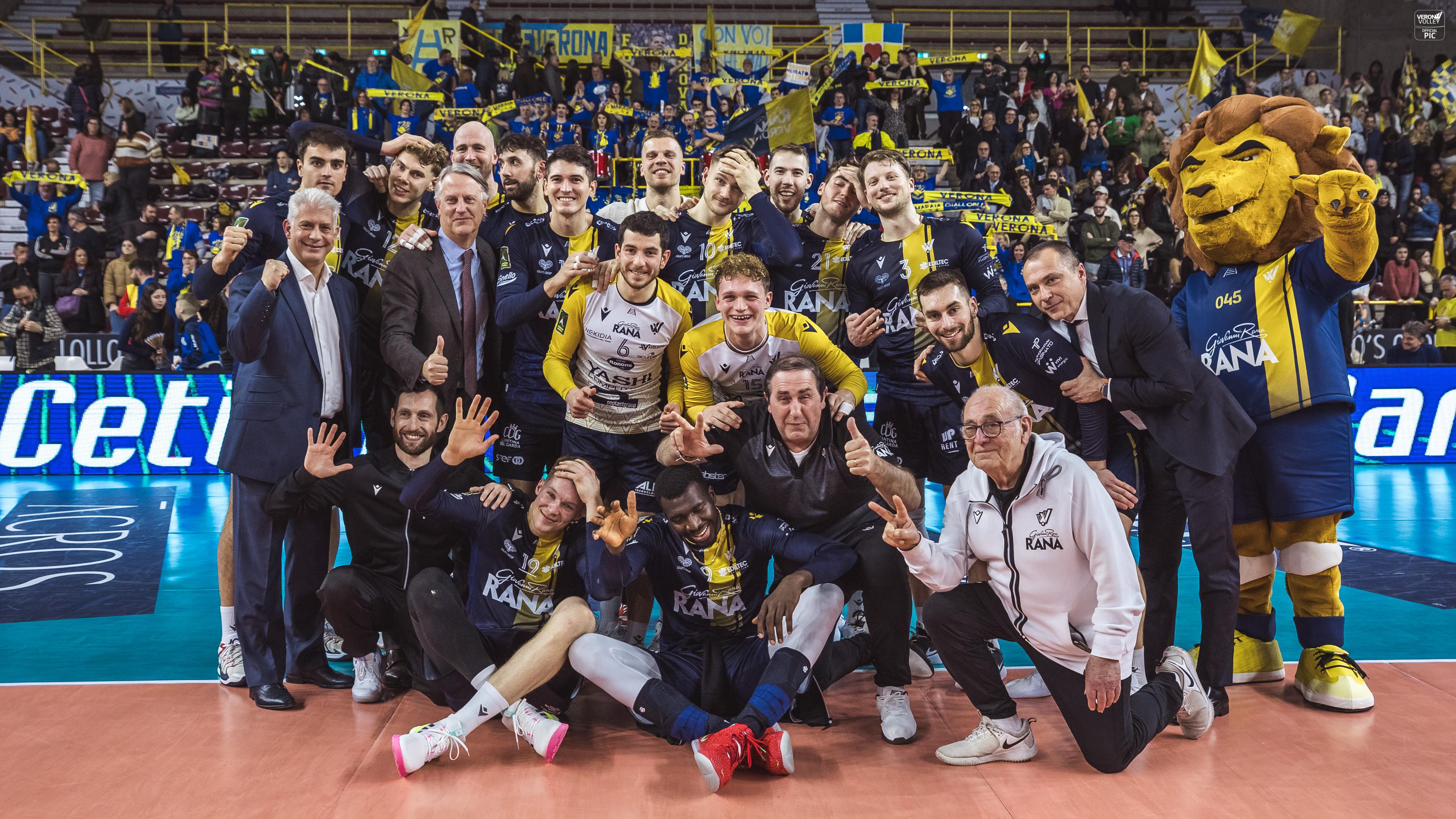 Terza di fila per Rana Verona, che fa suo il derby con Padova