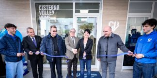 Inaugurata la “Cisterna Volley Home”, la nuova sede del club