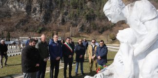 Il ricordo alle vittime del disastro del Vajont
