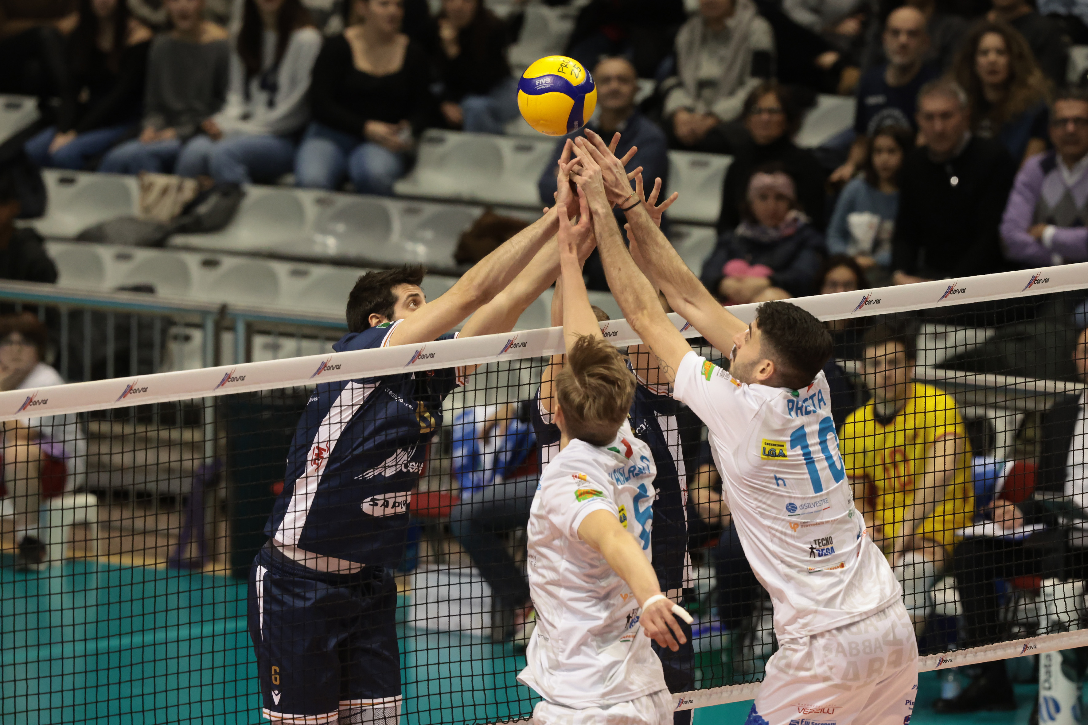 RAVENNA 16/02/2025. VOLLEY PALLAVOLO CONSAR REVENNA - ABBA PINETO