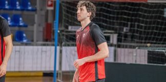 La Lube accelera in palestra, Mattia Gottardo si allena con il gruppo