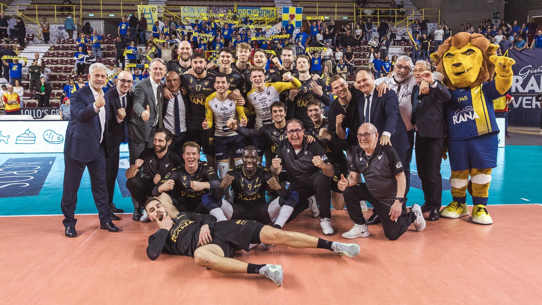 Ricomincio da tre: Rana Verona supera Milano nella prima del 5° Posto