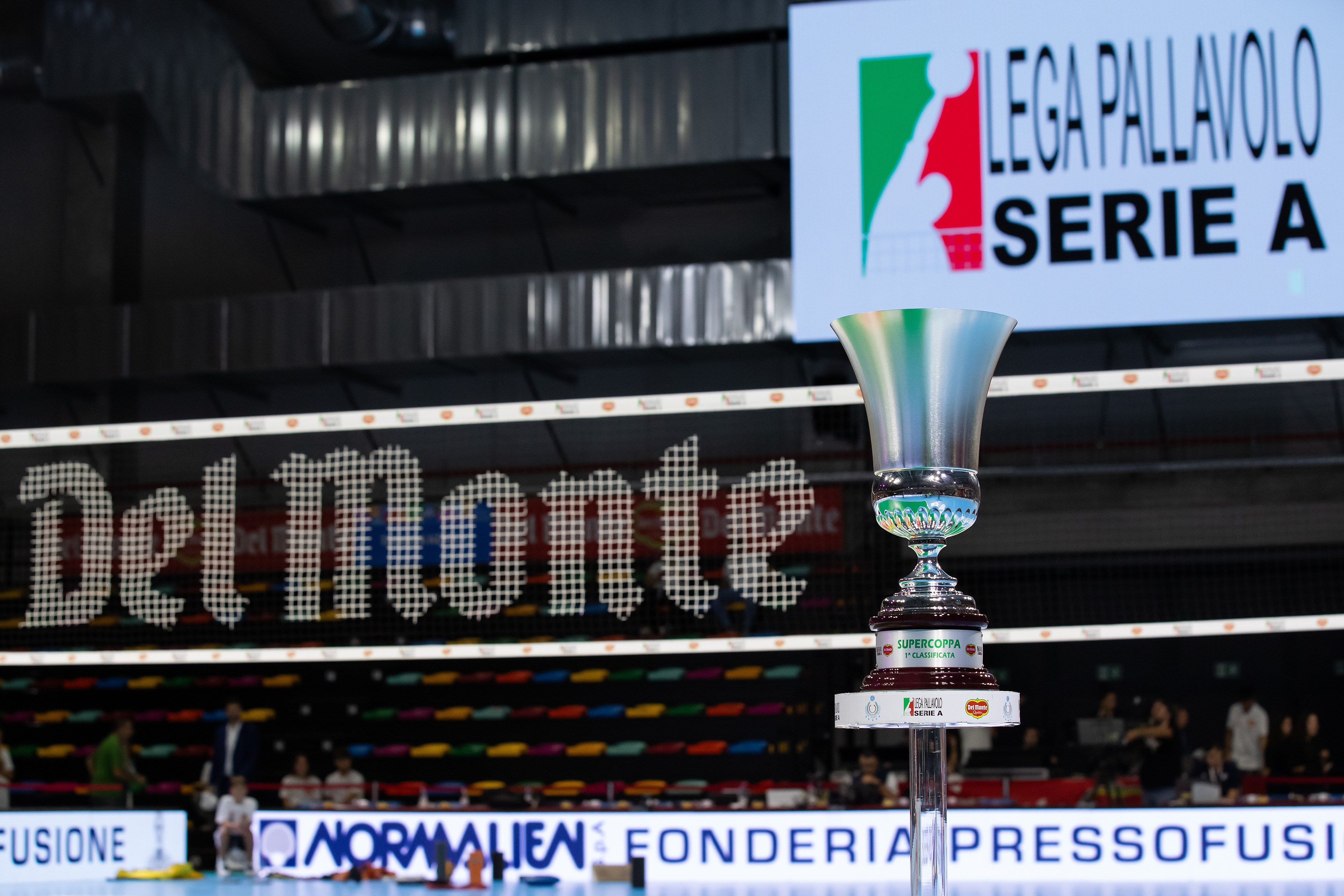 FIRENZE 21/09/2024. VOLLEY PALLAVOLO. LEGAVOLLEY semifinali Del Monte Supercoppa 2024. Sir Susa Vim Perugia - Gas Sales Bluenergy Piacenza.