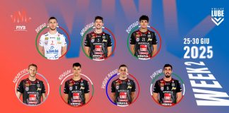 VNL 2025, il calendario dei sette biancorossi nella seconda tappa
