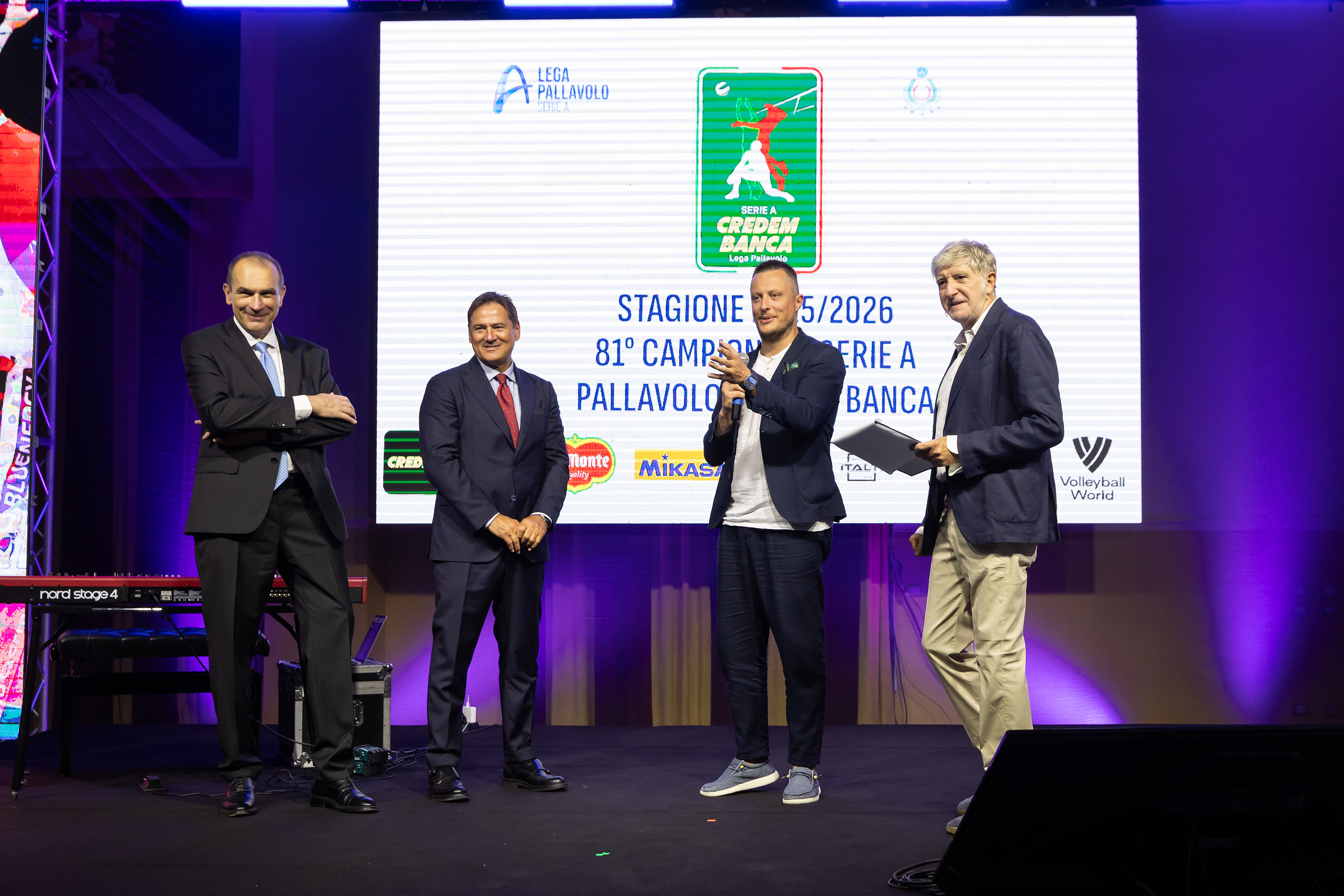 RAVENNA 17/07/2025. LEGAVOLLEY - PRESENTAZIONE DEI CALENDARI 2025/26.