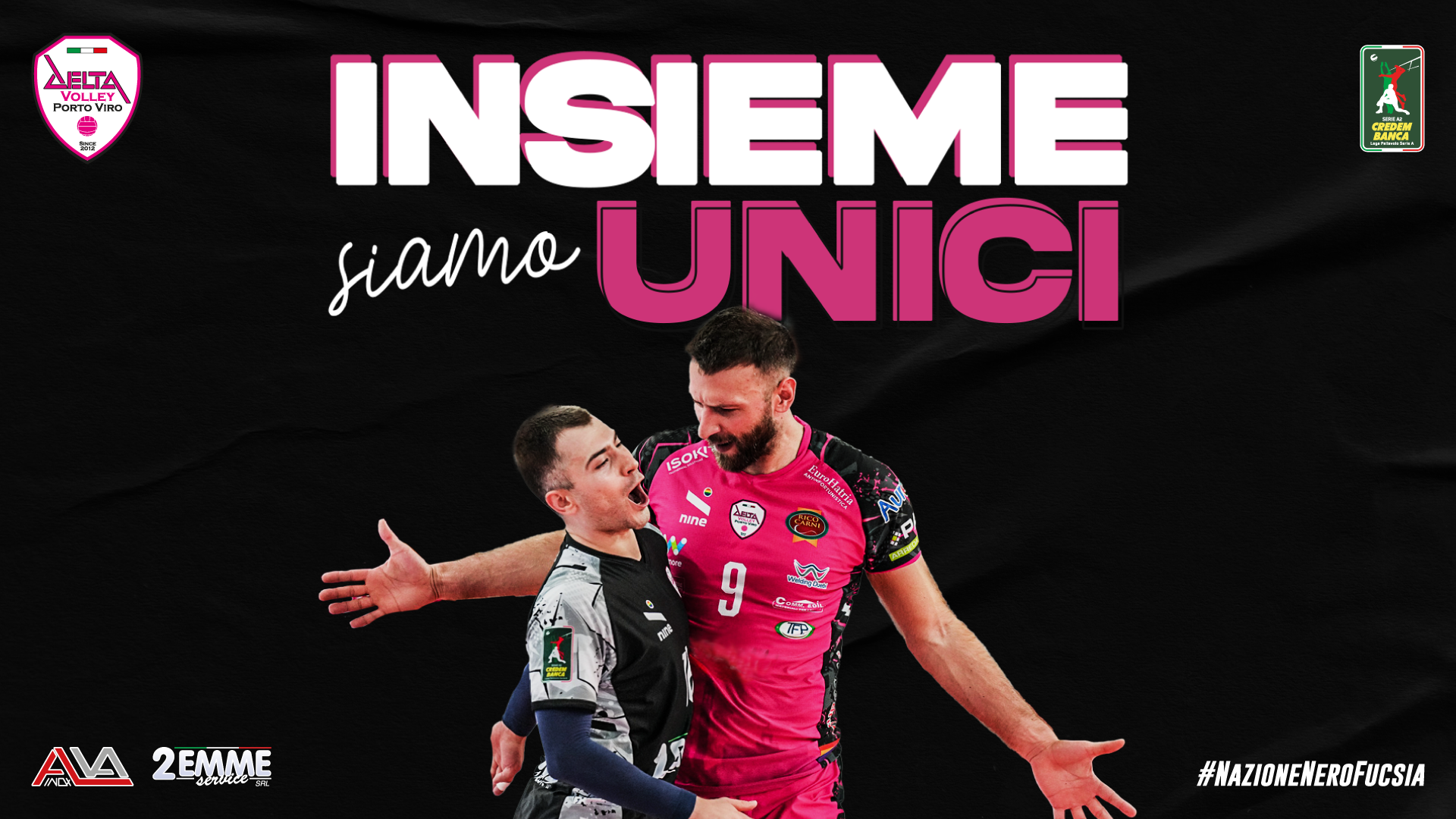 Insieme Siamo Unici - Campagna abbonamenti Delta Volley 2025-2026
