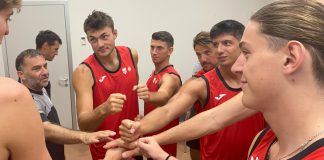Preparazione atletica al via, Lube in palestra a ranghi ridotti