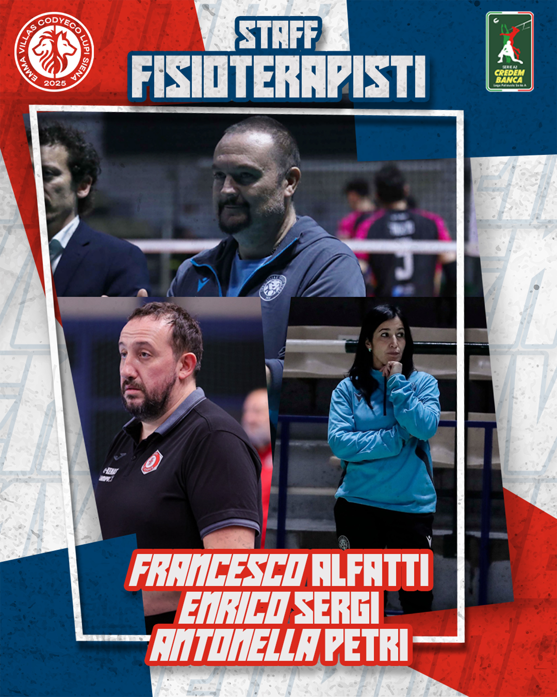 staff fisioterapico Emma Villas Codyeco Lupi Siena