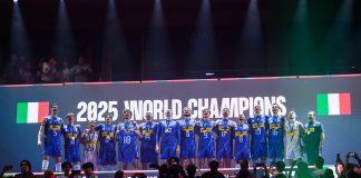 Galassi e Pace Campioni del Mondo con la Nazionale azzurra.
