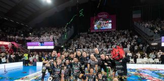 La Sir Susa Scai vince al tiebreak sulla Lube il primo match in casa