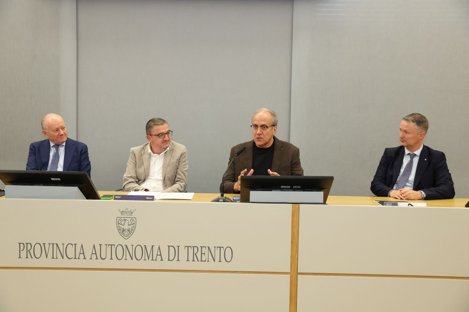 Marcelo Mendez in conferenza stampa