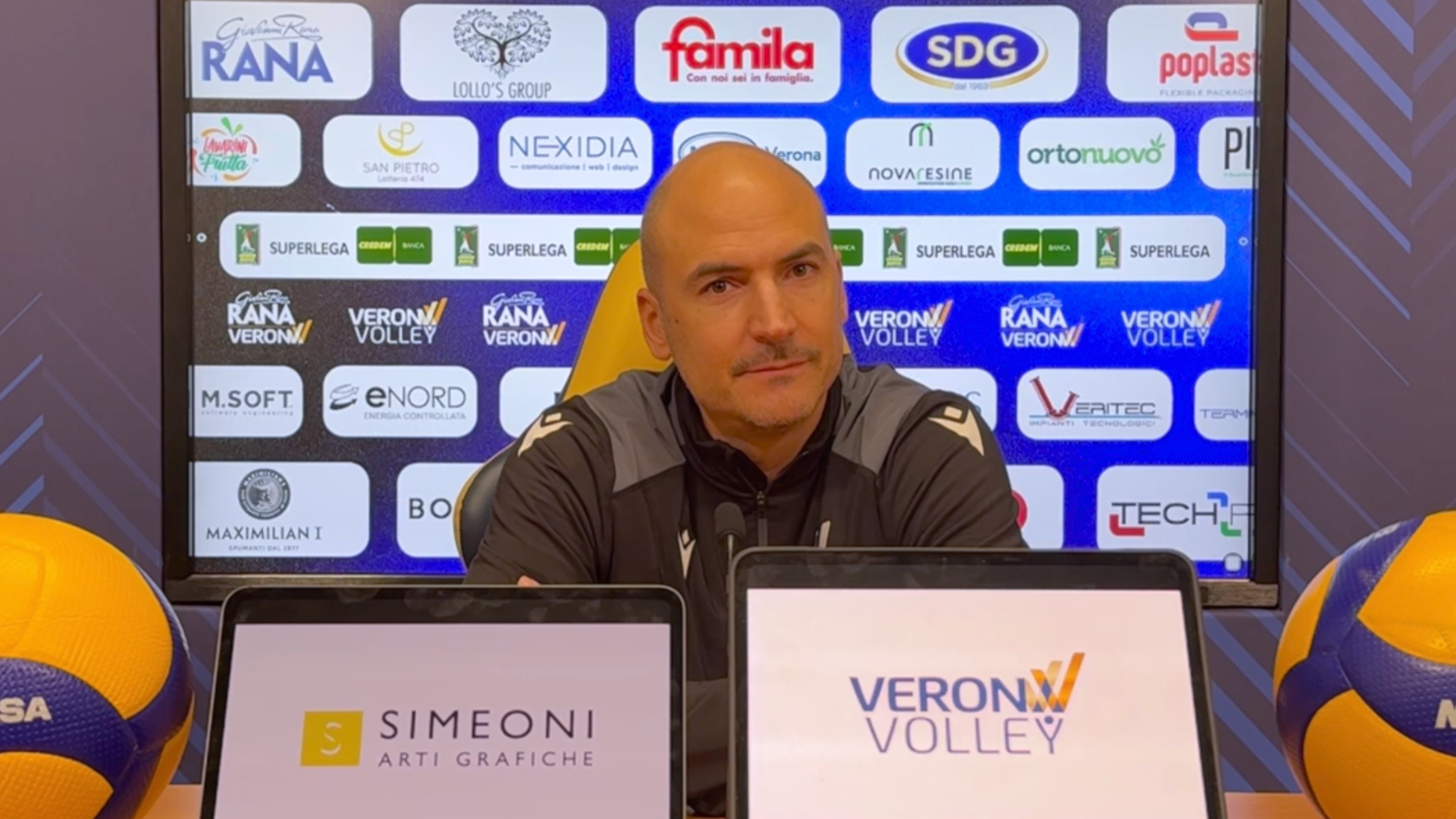 Coach Soli presenta Rana Verona-Allianz Milano
