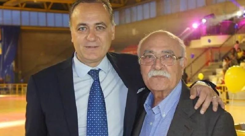 Sergio Di Meo col papà Rolando