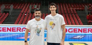 Nuova postazione di Merchandising al PalabancaSport.