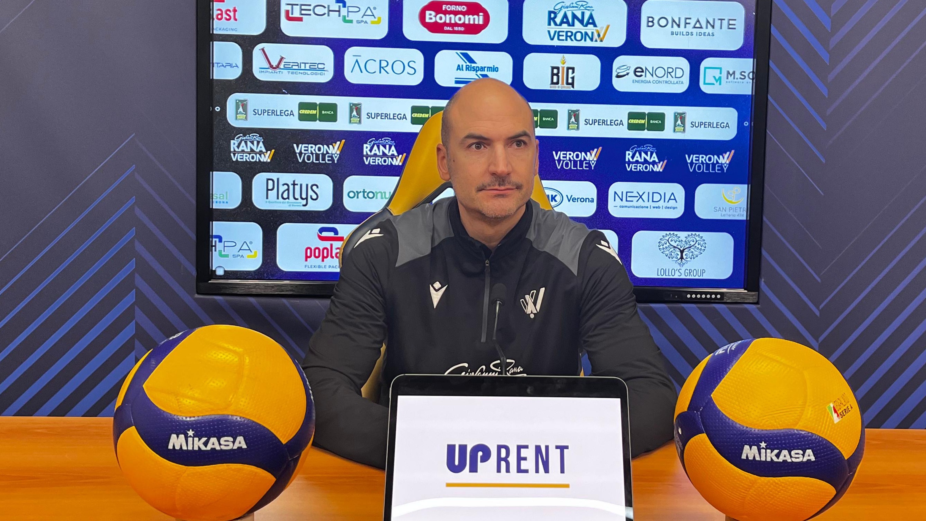 Coach Soli presenta Sonepar Padova-Rana Verona