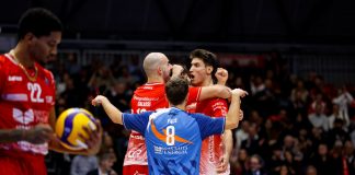 Un punto con Perugia che vince in rimonta.